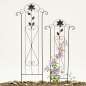 Preview: Gerades Rankgitter Barcelona klein ca. 120 cm - Gartendekoration